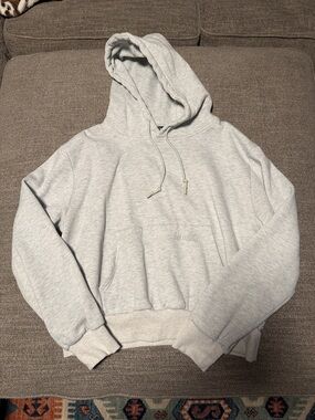 Herculette Light Gray Pullover Hoodie